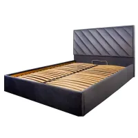 Ліжко-подіум двоспальне Richman ChicagoNew Design Comfort 180x200 см Сірий (rich_bad_1758) Ліжко-подіум двоспальне Richman ChicagoNew Design Comfort 180x200 см Сірий (rich_bad_1758)