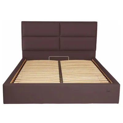 Ліжко-подіум двоспальне Richman SheffieldNew Design Comfort 140x190 см Коричневий (rich_bad_1809)