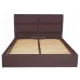 Кровать-подиум двуспальная Richman SheffieldNew Design Comfort 180x190 см Коричневый (rich_bad_1813)
