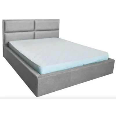 Ліжко-подіум двоспальне Richman SheffieldNew Design Comfort 140x190 см Сірий (rich_bad_1897)