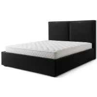 Кровать-подиум двуспальная Richman DelhiNew Design Comfort 140x200 см Черный (rich_bad_1952)