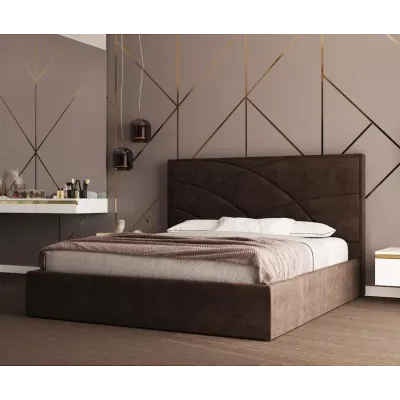 Ліжко-подіум двоспальне Richman NettaNew Design VIP 160x190 см Коричневий (rich_bad_2019)
