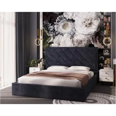 Кровать-подиум двуспальная Richman ChicagoNew Design VIP 160x200 см Серый (rich_bad_2024)