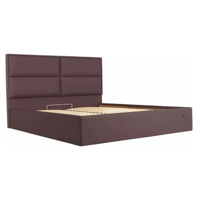 Ліжко-подіум двоспальне Richman SheffieldNew Design VIP 140x190 см Коричневий (rich_bad_2093)