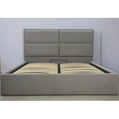 Ліжко-подіум двоспальне Richman SheffieldNew Design VIP 160x190 см Сірий (rich_bad_2199)