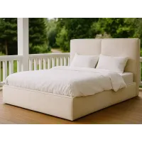 Кровать-подиум двуспальная Richman DelhiNew Design VIP 160x190 см Бежевый (rich_bad_2207)