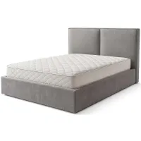 Кровать-подиум двуспальная Richman DelhiNew Design VIP 180x190 см Серый (rich_bad_2263)