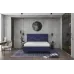 Ліжко-подіум двоспальне Richman NettaNew Design VIP Wood 140x190 см Синій (rich_bad_2283)