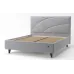 Ліжко-подіум двоспальне Richman NettaNew Design VIP Wood 140x190 см Сірий (rich_bad_2301)