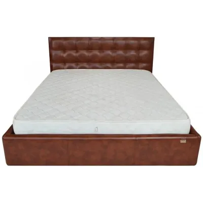 Ліжко-подіум двоспальне Richman ChesterNew Design Comfort 160x200 см Коричневий (rich_bad_396)