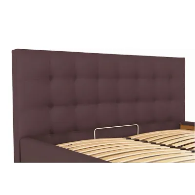 Кровать-подиум двуспальная Richman ChesterNew Design VIP 160x190 см Коричневый (rich_bad_481)