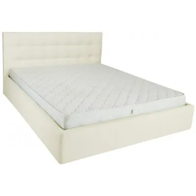 Ліжко-подіум двоспальне Richman ChesterNew Design VIP 180x200 см Білий (rich_bad_508)