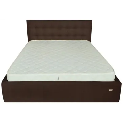 Кровать-подиум двуспальная Richman ChesterNew Design VIP 140x200 см Коричневый (rich_bad_568)
