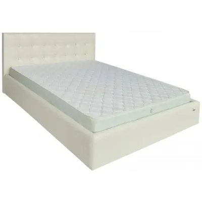 Ліжко-подіум двоспальне Richman ChesterNew Design VIP 140x200 см Білий (rich_bad_576)