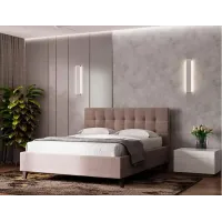 Кровать-подиум двуспальная Richman ChesterNew Design VIP Wood 180x190 см Мокко (rich_bad_613)