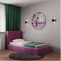 Кровать подиум Richman BristolNew Design Standart 90x200 см Фиолетовый (rich_bad_640)