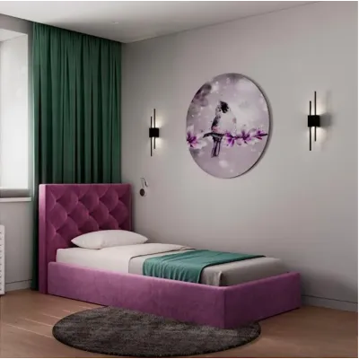 Кровать подиум Richman BristolNew Design Standart 90x190 см Фиолетовый (rich_bad_641)