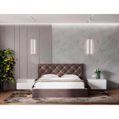 Ліжко-подіум Richman BristolNew Design Standart 120x200 см Коричневий (rich_bad_648) Ліжко-подіум Richman BristolNew Design Standart 120x200 см Коричневий (rich_bad_648)