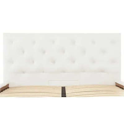 Ліжко-подіум двоспальне Richman BristolNew Design Standart 180x200 см Білий (rich_bad_694)