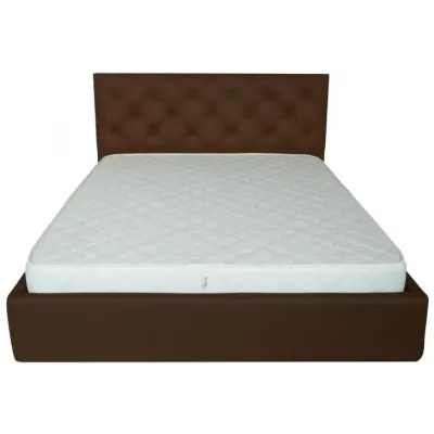Ліжко-подіум двоспальне Richman BristolNew Design Standart 140x200 см Коричневий (rich_bad_778)