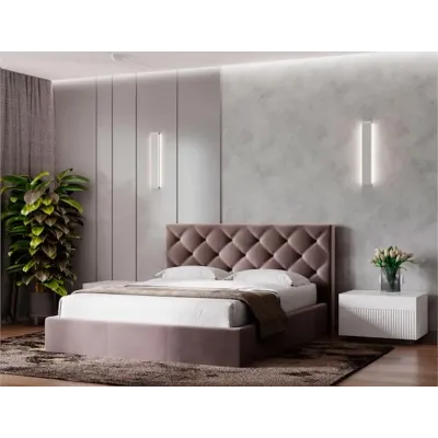 Ліжко-подіум двоспальне Richman BristolNew Design Comfort 160x200 см Коричневий (rich_bad_890)