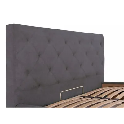 Ліжко-подіум двоспальне Richman BristolNew Design Comfort 180x200 см Темно-сірий (rich_bad_900)