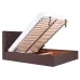 Ліжко-подіум двоспальне Richman BristolNew Design Comfort 180x190 см Коричневий (rich_bad_947)