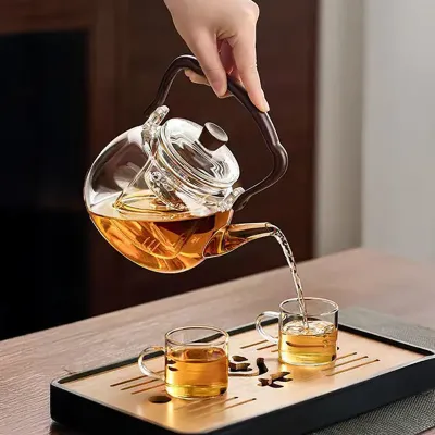 Заварочный чайник Lesko HJ1082 1000 мл Transparent (14255-96563) Заварочный чайник Lesko HJ1082 1000 мл Transparent (14255-96563)
