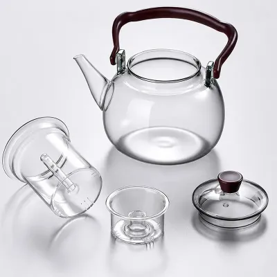 Заварочный чайник Lesko HJ1082 1000 мл Transparent (14255-96563) Заварочный чайник Lesko HJ1082 1000 мл Transparent (14255-96563)