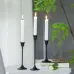 Комплект свічників Lesko 0013 3 шт Black (14485-96665)