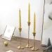 Комплект свічників Lesko 0013 3 шт Gold (14485-96666)