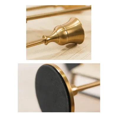 Комплект свічників Lesko 0013 3 шт Gold (14485-96666)