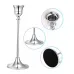 Комплект свічників Lesko 0013 3 шт Silver (14485-96673) Комплект свічників Lesko 0013 3 шт Silver (14485-96673)