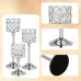 Комплект свічників Lesko 009 3 шт Silver (14543-96682) Комплект свічників Lesko 009 3 шт Silver (14543-96682)