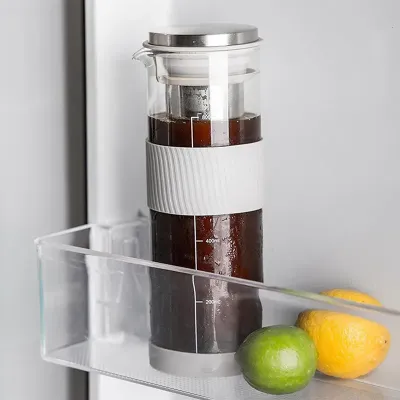 Пляшка для холодного заварювання кави Choxila 11902 Fresh Ice Drip Coffee Maker 800 мл Сірий (14401-96238)