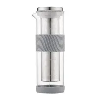 Пляшка для холодного заварювання кави Choxila 11902 Fresh Ice Drip Coffee Maker 800 мл Сірий (14401-96238)