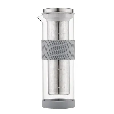 Пляшка для холодного заварювання кави Choxila 11902 Fresh Ice Drip Coffee Maker 800 мл Сірий (14401-96238)