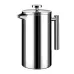 Кавовий заварник френч-прес Choxila 12256 800 мл Silver (14403-96242)