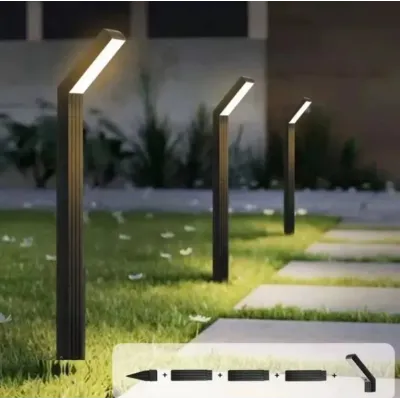 Садовий ліхтар Urbankit LED70 IP65 70 см Чорний (LED70)