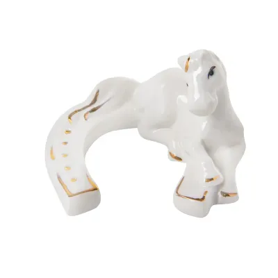Коллекционный оберег Lefard Horseshoe Charm Silver Hoof 8.5 см Белый (270116)