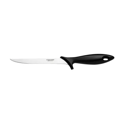 Ніж філейний Fiskars Essential 17.6 см Чорний (1065567)