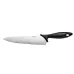 Нож для шеф-повара Fiskars Essential 21.4 см Черный (1065565)