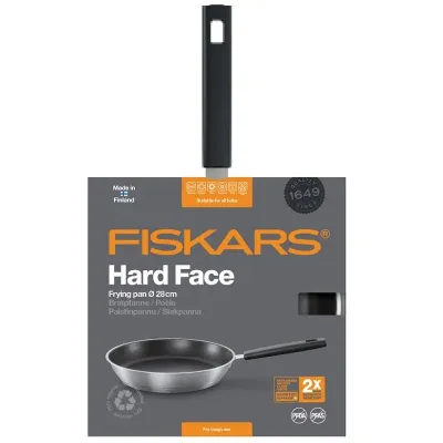 Сковорода Fiskars Hard Face Steel 28 см Черный (1052247) Сковорода Fiskars Hard Face Steel 28 см Черный (1052247)