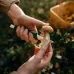 Нож для грибов Fiskars 21 см Зеленый (1070166)