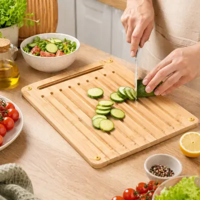 Доска для резки хлеба Fiskars 35x25 см Бежево-коричневый (1057551) Доска для резки хлеба Fiskars 35x25 см Бежево-коричневый (1057551)