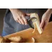 Ніж для чистки з поперечним лезом Fiskars Functional Form 17 см Чорний (1016122)