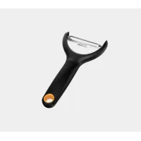 Ніж для чистки з поперечним лезом Fiskars Functional Form 17 см Чорний (1016122)