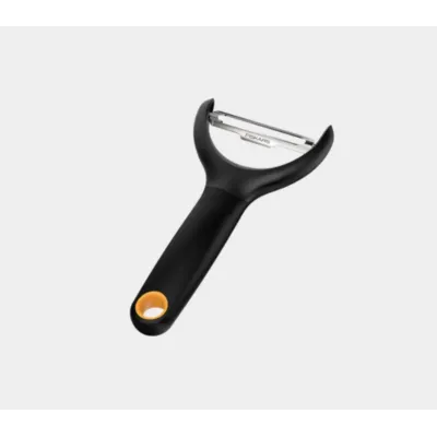 Нож для чистки с поперечным лезвием Fiskars Functional Form 17 см Черный (1016122)