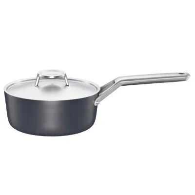 Ковш с крышкой Fiskars Taiten 1.6 л Черный (1066951)