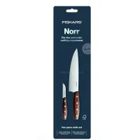 Набір ножів Fiskars NORR 2 шт Коричневий (1016471)